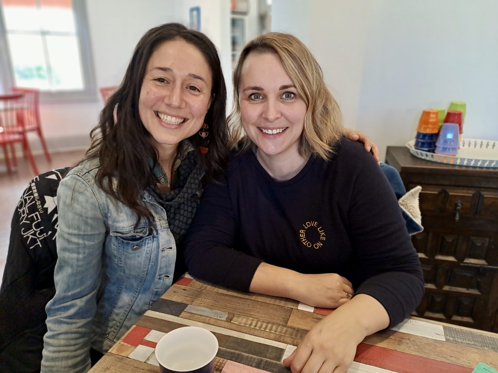 Liora and Jenna, co-leaders of the AP4CA Blue Mountains Branch