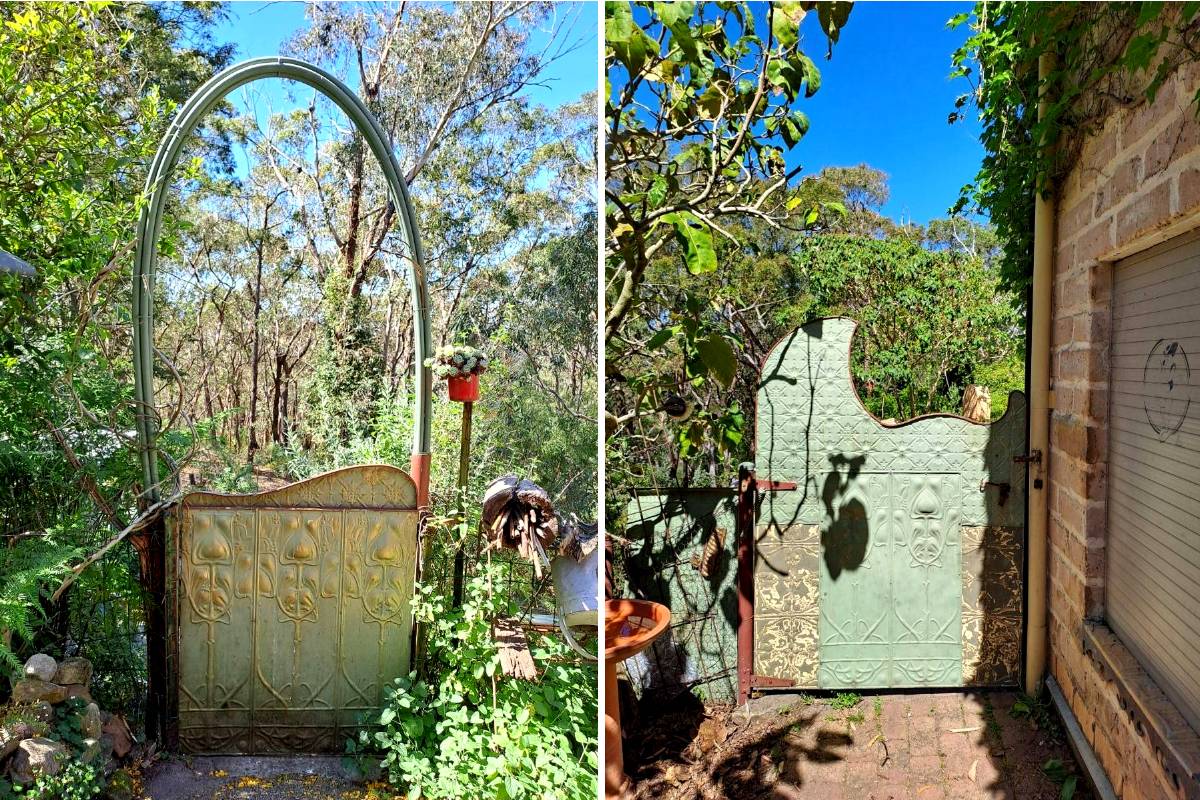 pressed metal gates