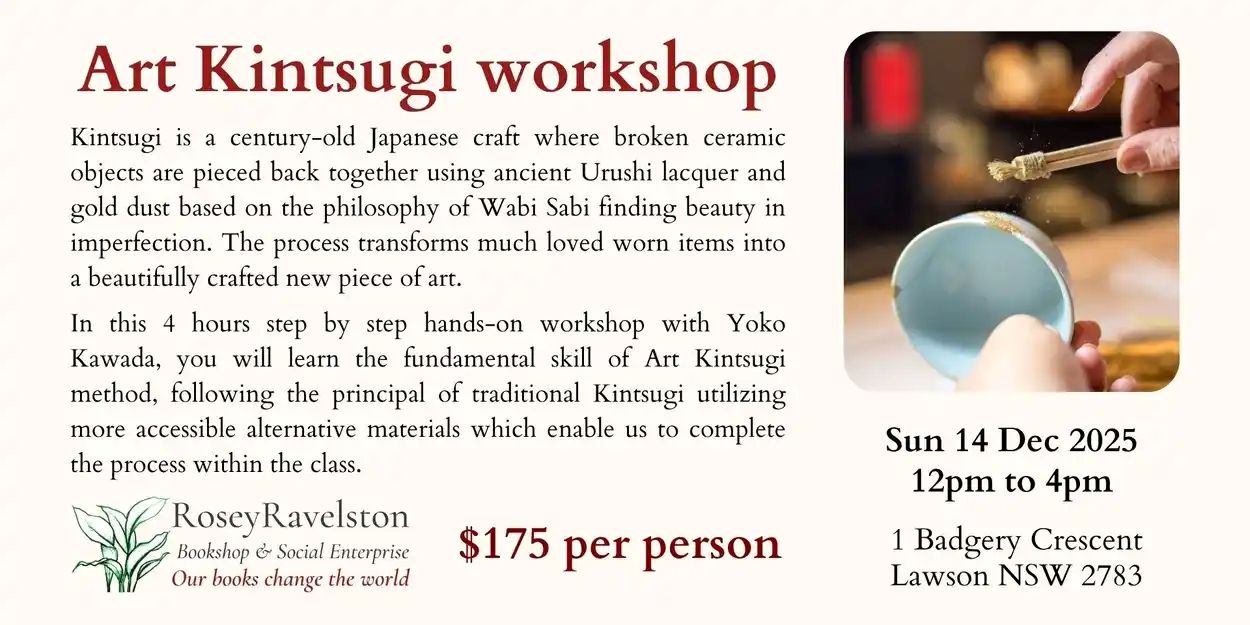 kitsugi workshop at rosey ravelston