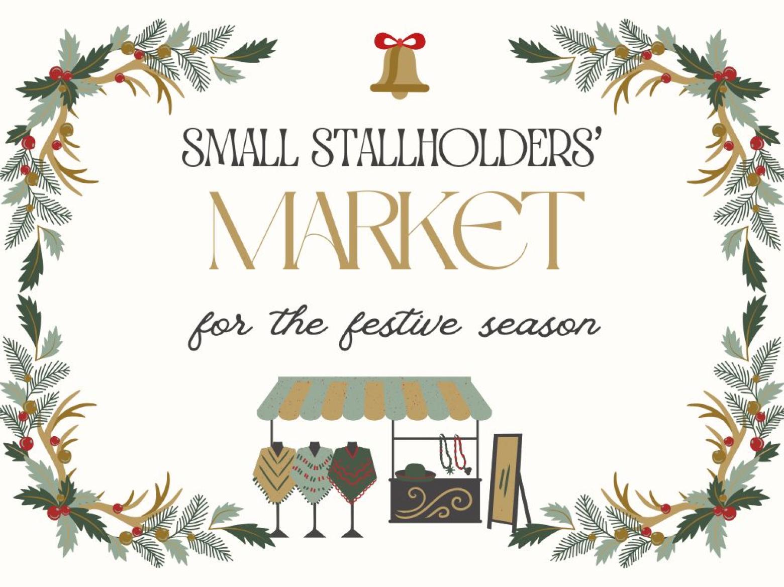 small stallholders market flyer